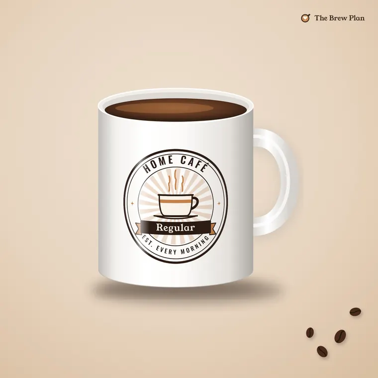 Home Café Regular coffee mug